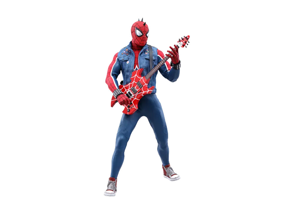 Hot Toys "Video Game Masterpiece" -Marvel's Spider-Man- 1/6 Scale Fully Poseable Figure: Spider-Man (Spider-Punk Suit Version)