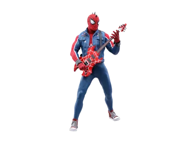 Hot Toys "Video Game Masterpiece" -Marvel's Spider-Man- 1/6 Scale Fully Poseable Figure: Spider-Man (Spider-Punk Suit Version)