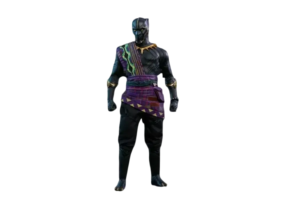 Hot Toys "Movie Masterpiece" -Black Panther- 1/6 Scale Fully Poseable Figure: T'Chaka