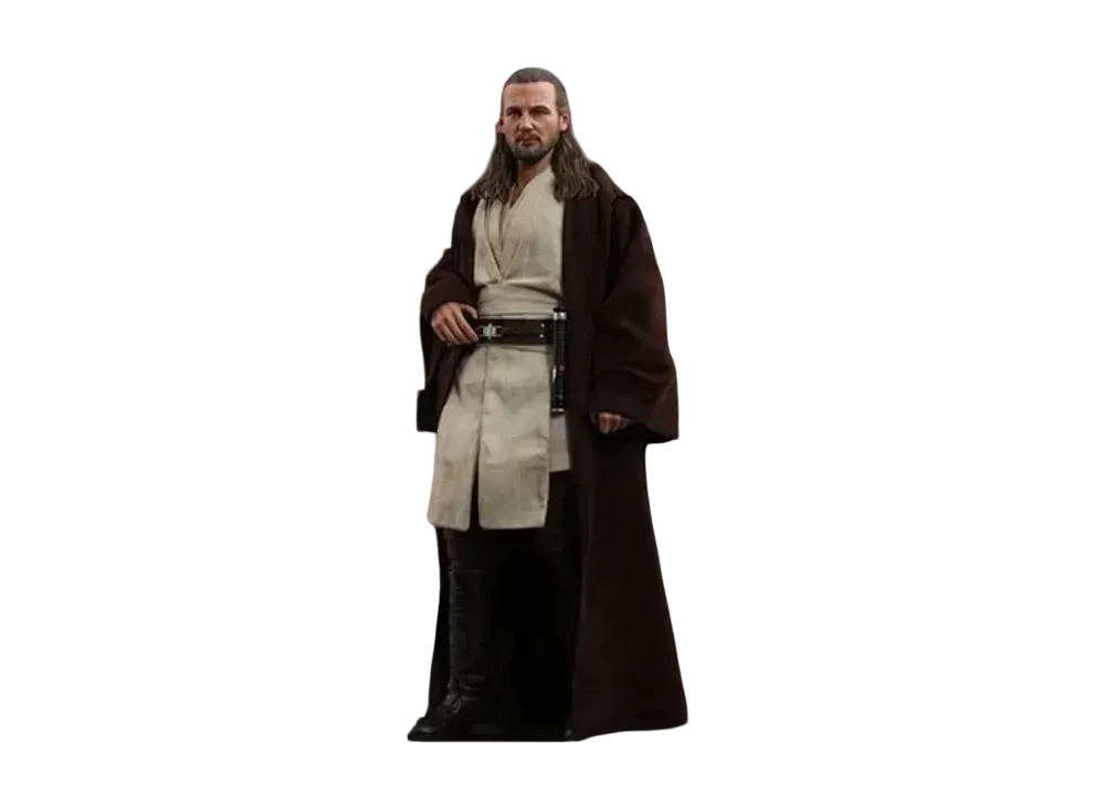 Hot Toys "Movie Masterpiece" -Star Wars / Episode I The Phantom Menace- 1/6 Scale Fully Poseable Figure: Qui-Gon Jinn