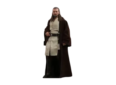 Hot Toys "Movie Masterpiece" -Star Wars / Episode I The Phantom Menace- 1/6 Scale Fully Poseable Figure: Qui-Gon Jinn