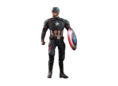 Hot Toys "Movie Masterpiece" -Avengers: Endgame- 1/6 Scale Fully Poseable Figure: Captain America