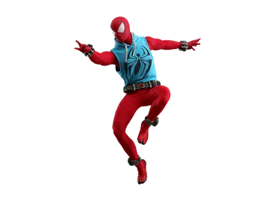 Hot Toys "Video Game Masterpiece" -Marvel's Spider-Man- 1/6 Scale Fully Poseable Figure: Spider-Man (Scarlet Spider Version)