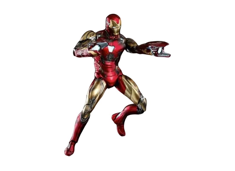 Hot Toys "Movie Masterpiece Diecast" -Avengers: Endgame- 1/6 Scale Fully Poseable Figure: Iron Man Mark 85 (Battle Damaged Version)