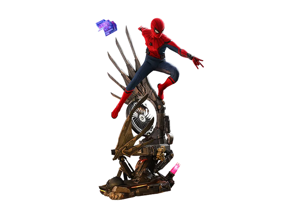 Hot Toys "Quarter Scale" -Spider-Man: Homecoming- 1/4 Scale Fully Poseable Figure: Spider-Man (Deluxe Version) [With Bonus Accessory]