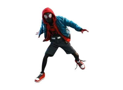 Hot Toys "Movie Masterpiece" -Spider-Man: Into the Spider-Verse- 1/6 Scale Fully Poseable Figure: Spider-Man (Miles Morales)