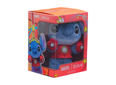 Hot Toys "Hot Toys Zakka" -Marvel | Stitch- Cosbi Plush Keychain: Stitch / Iron Man
