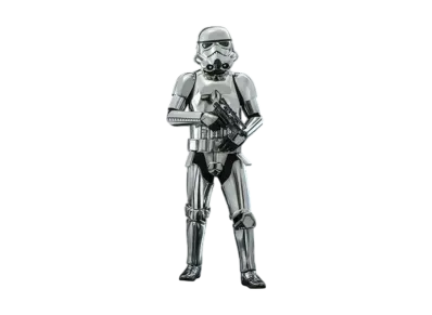 Hot Toys "Movie Masterpiece" -Star Wars- 1/6 Scale Fully Poseable Figure: Stormtrooper (Chrome Version)
