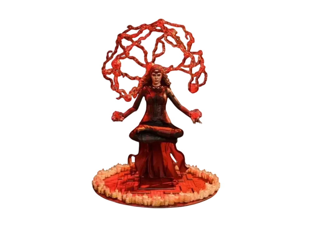 Hot Toys "Movie Masterpiece" -Doctor Strange in the Multiverse of Madness- 1/6 Scale Fully Poseable Figure: Scarlet Witch [With Bonus Accessories]
