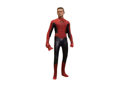 Hot Toys "Movie Masterpiece" -Spider-Man: No Way Home- 1/6 Scale Fully Poseable Figure: Friendly Neighborhood Spider-Man