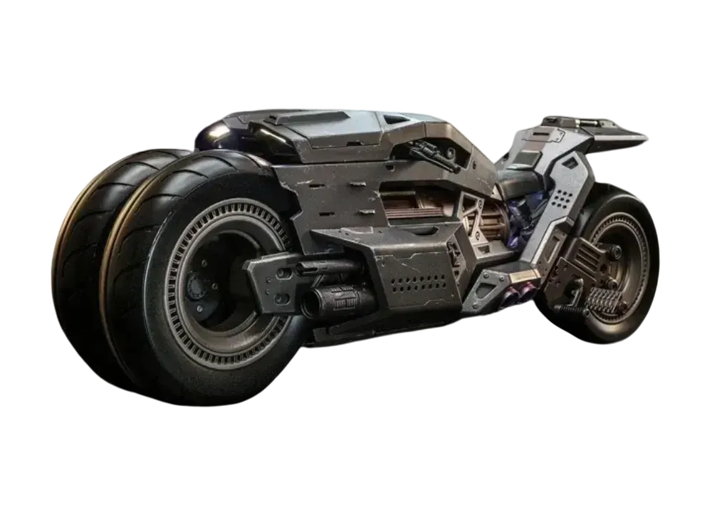 Hot Toys "Movie Masterpiece" -The Flash- 1/6 Scale Vehicle: Batcycle