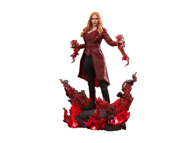 Hot Toys "Movie Masterpiece Deluxe Artisan" -Avengers: Endgame- 1/6 Scale Fully Poseable Figure: Scarlet Witch