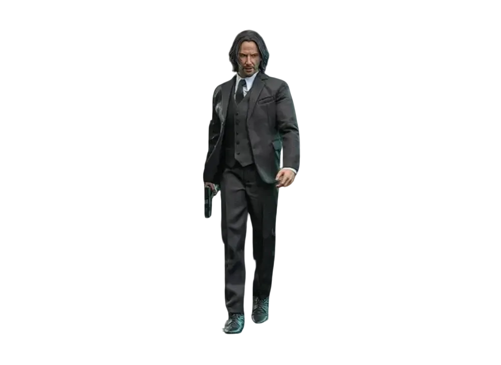 Hot Toys "Movie Masterpiece" -John Wick: Chapter 4- 1/6 Scale Fully Poseable Figure: John Wick