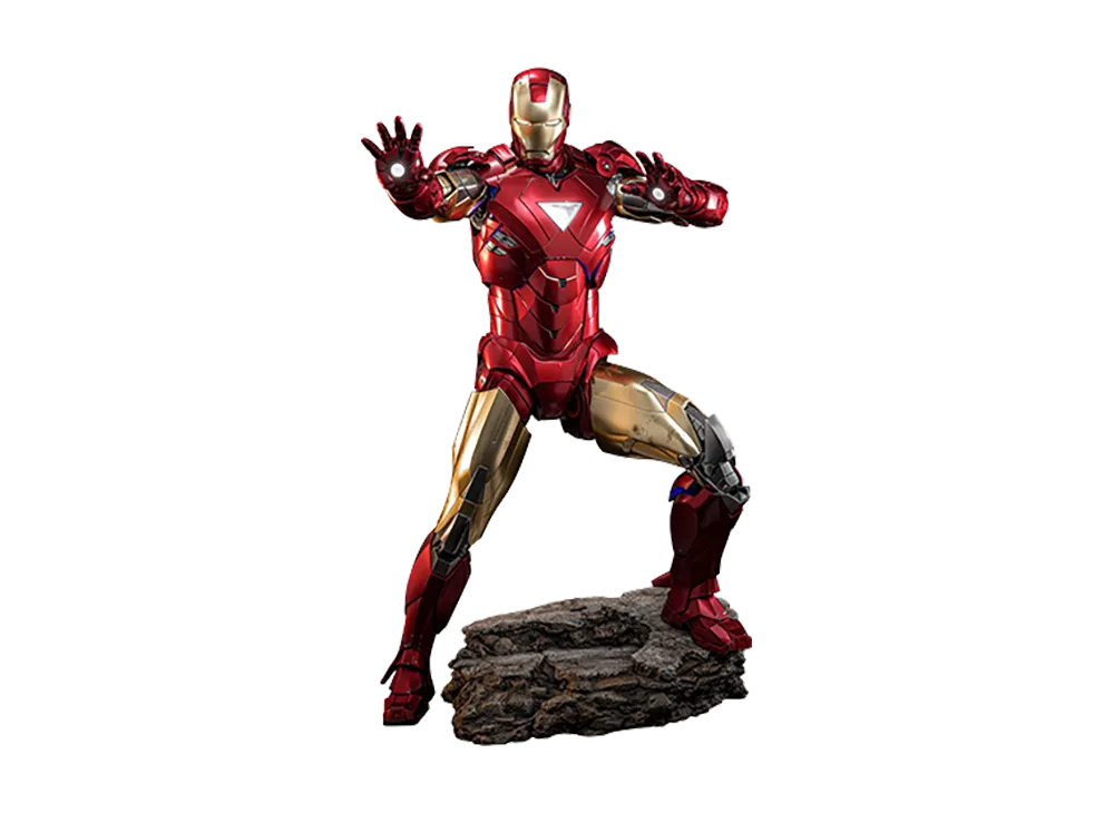 Hot Toys "Quarter Scale" -Iron Man 2- 1/4 Scale Fully Poseable Figure: Iron Man Mark 6