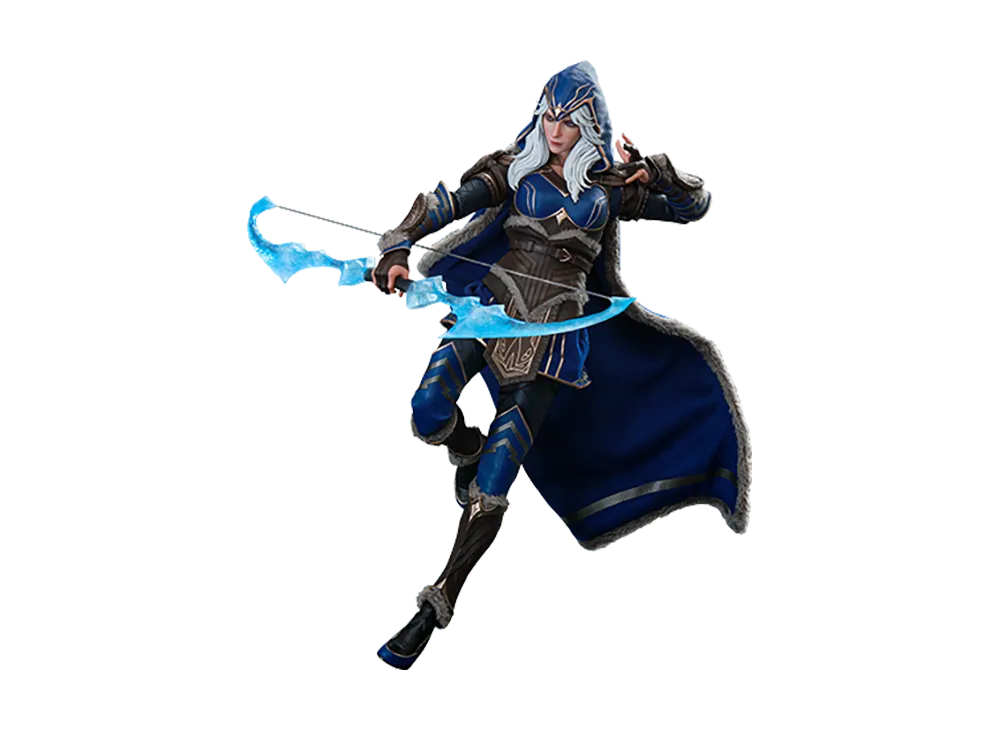 Hot Toys "Video Game Masterpiece" -League of Legend- 1/6 Scale Fully Poseable Figure: Ashe