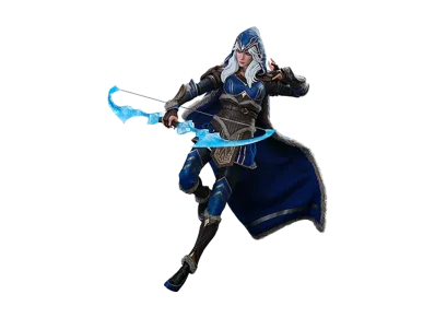 Hot Toys "Video Game Masterpiece" -League of Legend- 1/6 Scale Fully Poseable Figure: Ashe