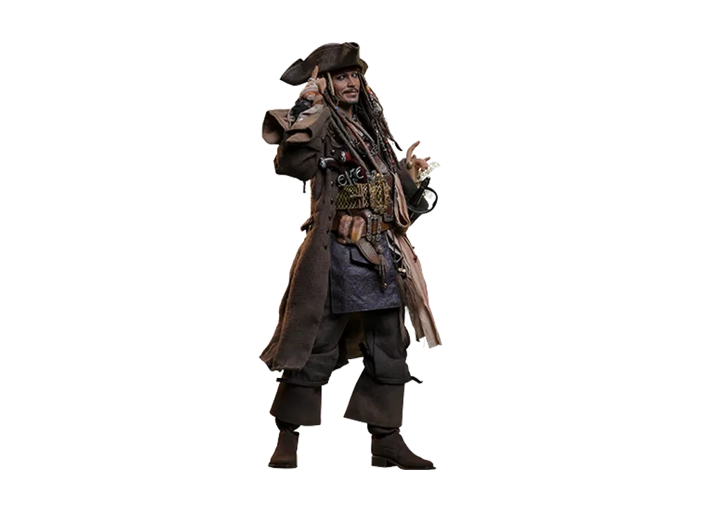 Hot Toys "Movie Masterpiece Deluxe" -Pirates of the Caribbean / Dead Men Tell No Tales- 1/6 Scale Fully Poseable Figure: Jack Sparrow 2.0
