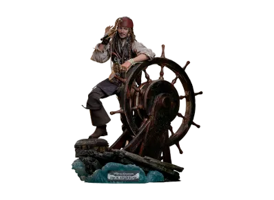 Hot Toys "Movie Masterpiece Deluxe" -Pirates of the Caribbean / Dead Men Tell No Tales- 1/6 Scale Fully Poseable Figure: Jack Sparrow 2.0 (Deluxe Version)