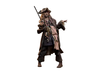 Hot Toys "Movie Masterpiece Deluxe Artisan" -Pirates of the Caribbean / Dead Men Tell No Tales- 1/6 Scale Fully Poseable Figure: Jack Sparrow