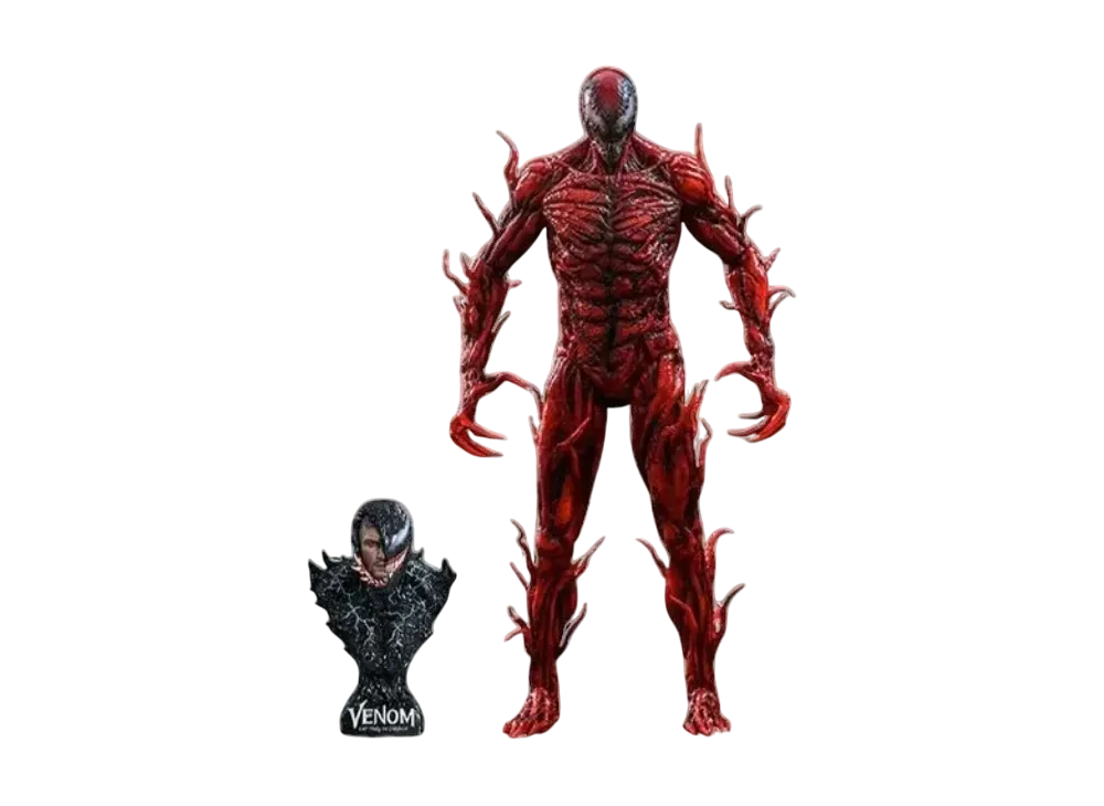 Hot Toys "Movie Masterpiece" -Venom: Let There Be Carnage- 1/6 Scale Fully Poseable Figure: Carnage [With Bonus Accessories]