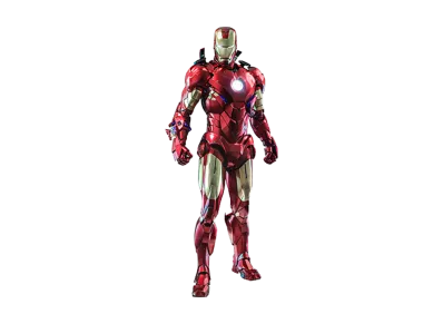 Hot Toys "Quarter Scale" -Iron Man 2- 1/4 Scale Fully Poseable Figure: Mark 4