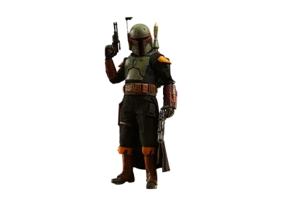 Hot Toys "Quarter Scale" -The Book of Boba Fett- 1/4 Scale Fully Poseable Figure: Boba Fett
