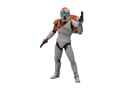 Hot Toys "Television Masterpiece" -Star Wars: The Clone Wars- 1/6 Scale Fully Poseable Figure: Clone Commando Boss