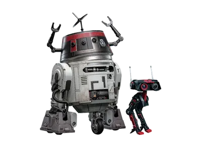 Hot Toys "Television Masterpiece" -Star Wars- 1/6 Scale Fully Poseable Figure: Chopper (C1-10P) & BD-1 (Imperial Disguise)