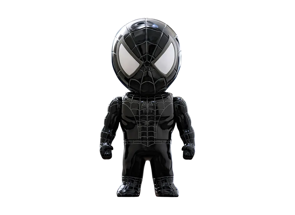 Hot Toys "Sofvi Masterpiece" -Spider-Man- Sofvi Figure: Hot Toys x Kaiju One- Spider-Man (Black Suit)