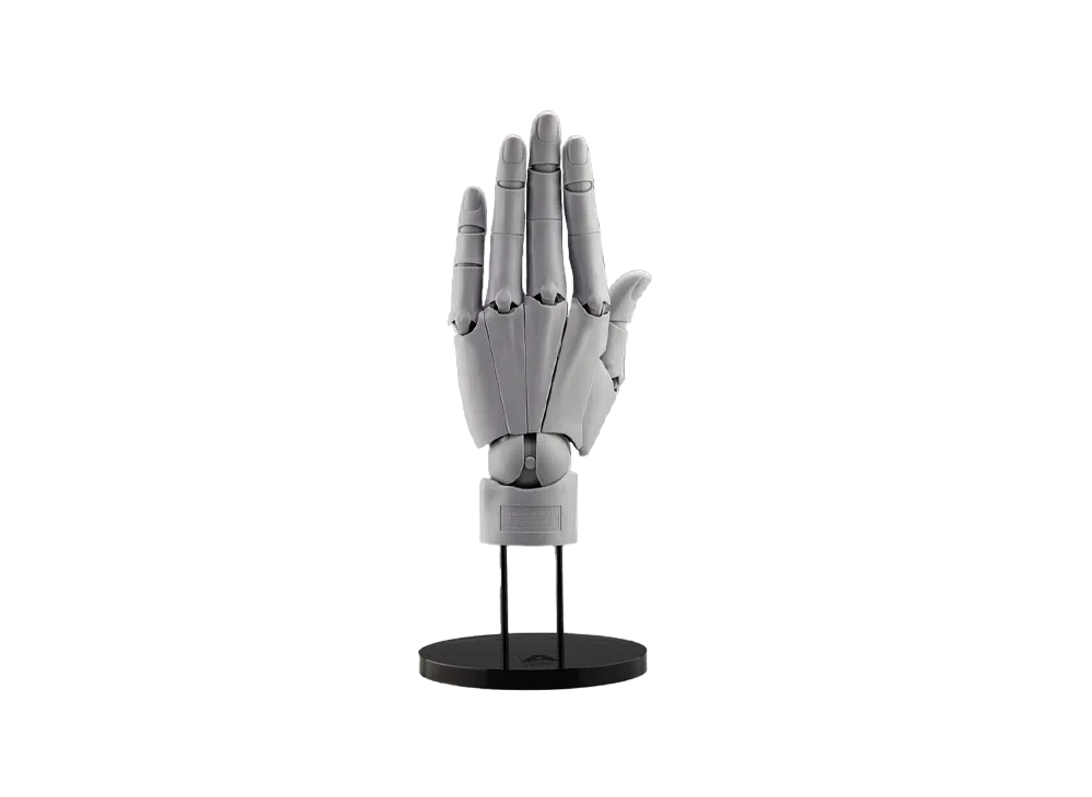 KOTOBUKIYA "ARTIST SUPPORT ITEM" -ARTIST SUPPORT ITEM- HAND MODEL/L -GRAY-