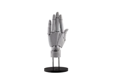 KOTOBUKIYA "ARTIST SUPPORT ITEM" -ARTIST SUPPORT ITEM- HAND MODEL/L -GRAY-