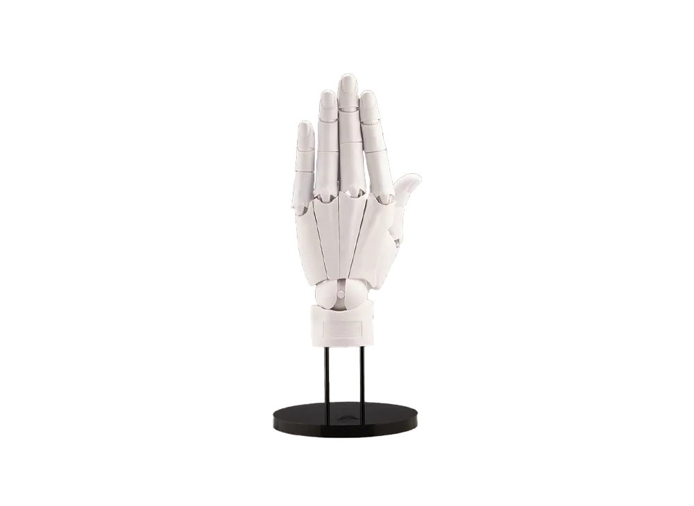 KOTOBUKIYA "ARTIST SUPPORT ITEM" -ARTIST SUPPORT ITEM- HAND MODEL/L -WHITE-