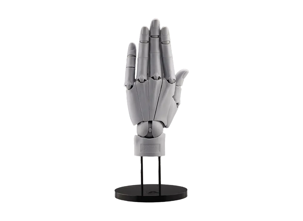 KOTOBUKIYA "ARTIST SUPPORT ITEM" -ARTIST SUPPORT ITEM- HAND MODEL/L -GRAY-