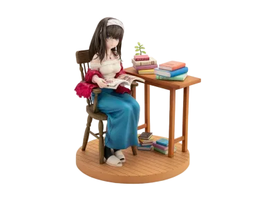 KOTOBUKIYA "Pre-Painted PVC Figure" -THE IDOLM@STER CINDERELLA GIRLS- Fumika Sagisawa -off stage-