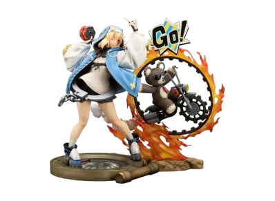 KOTOBUKIYA "Pre-Painted PVC Figure" -GUILTY GEAR -STRIVE-- Bridget with Return of the Killing Machine
