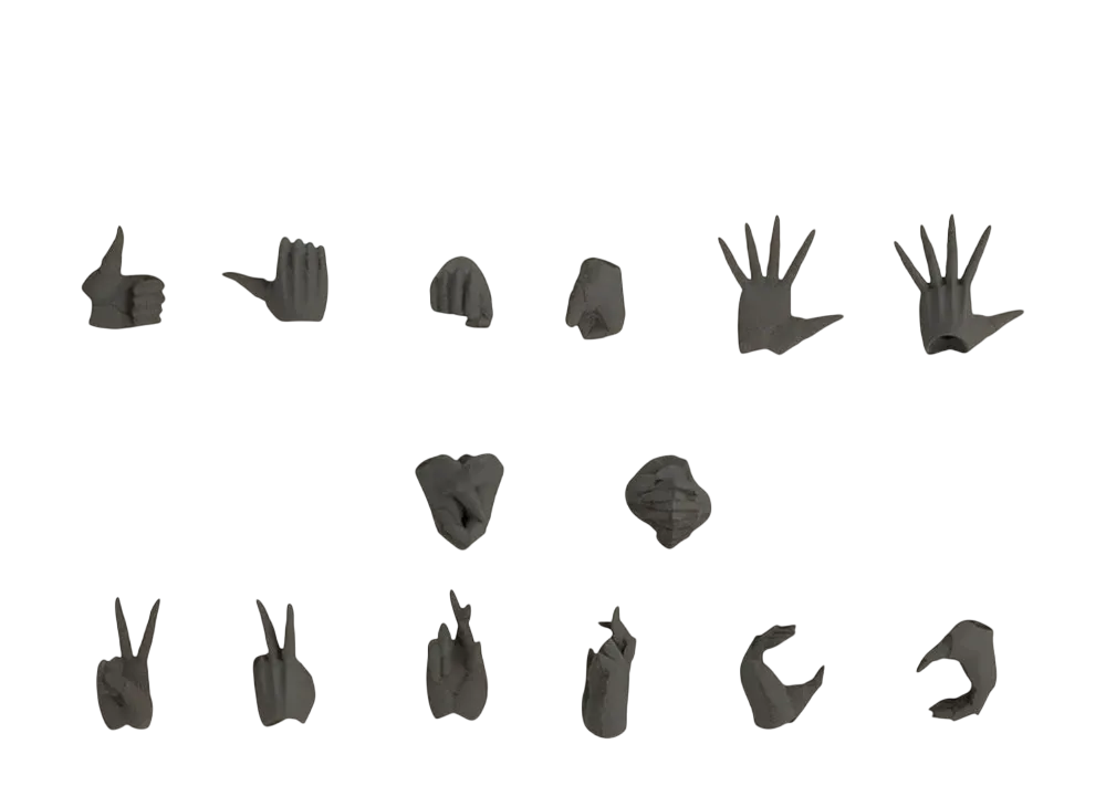 KOTOBUKIYA "Character Plastic Model" -MEGALOMARIA UNLIMITED UNIVERSE- MEGALOMARIA M.S.G EX HAND UNIT [Female Type A]