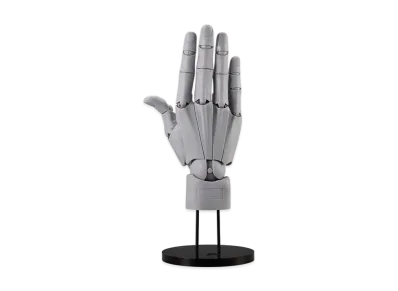 KOTOBUKIYA "ARTIST SUPPORT ITEM" -ARTIST SUPPORT ITEM- HAND MODEL MEN'S/R -GRAY-