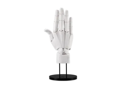 KOTOBUKIYA "ARTIST SUPPORT ITEM" -ARTIST SUPPORT ITEM- HAND MODEL MEN'S/R -WHITE-