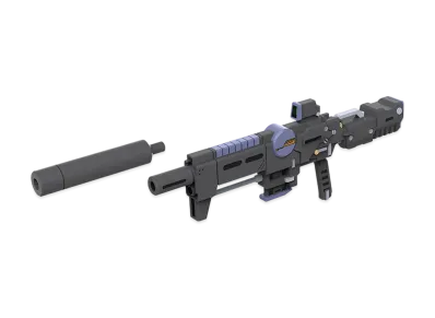 KOTOBUKIYA "M.S.G Modeling Support Goods" WEAPON UNIT52 STRIDE RIFLE ZERO