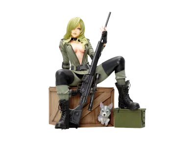 KOTOBUKIYA "BISHOUJO series" -METAL GEAR SOLID- METAL GEAR SOLID SNIPER WOLF STATUE