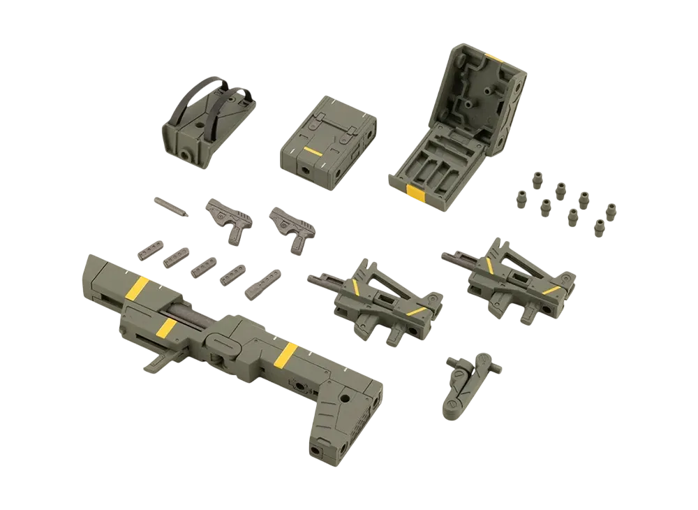 KOTOBUKIYA "M.S.G Heavy Weapon Unit" -M.S.G Modeling Support Goods- HEAVY WEAPON UNIT53 COMBAT CELL DARK GREEN Ver.