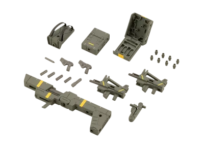 KOTOBUKIYA "M.S.G Heavy Weapon Unit" -M.S.G Modeling Support Goods- HEAVY WEAPON UNIT53 COMBAT CELL DARK GREEN Ver.
