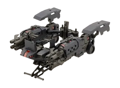 KOTOBUKIYA "M.S.G Modeling Support Goods" -M.S.G Modeling Support Goods- GIGANTIC ARMS BLITZ GUNNER BLACK Ver.