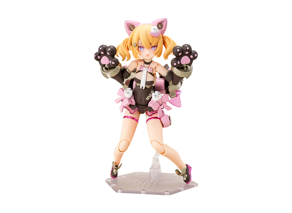 KOTOBUKIYA "Character Plastic Model" -MEGAMI DEVICE- PUNI*MOFU KURO MAO