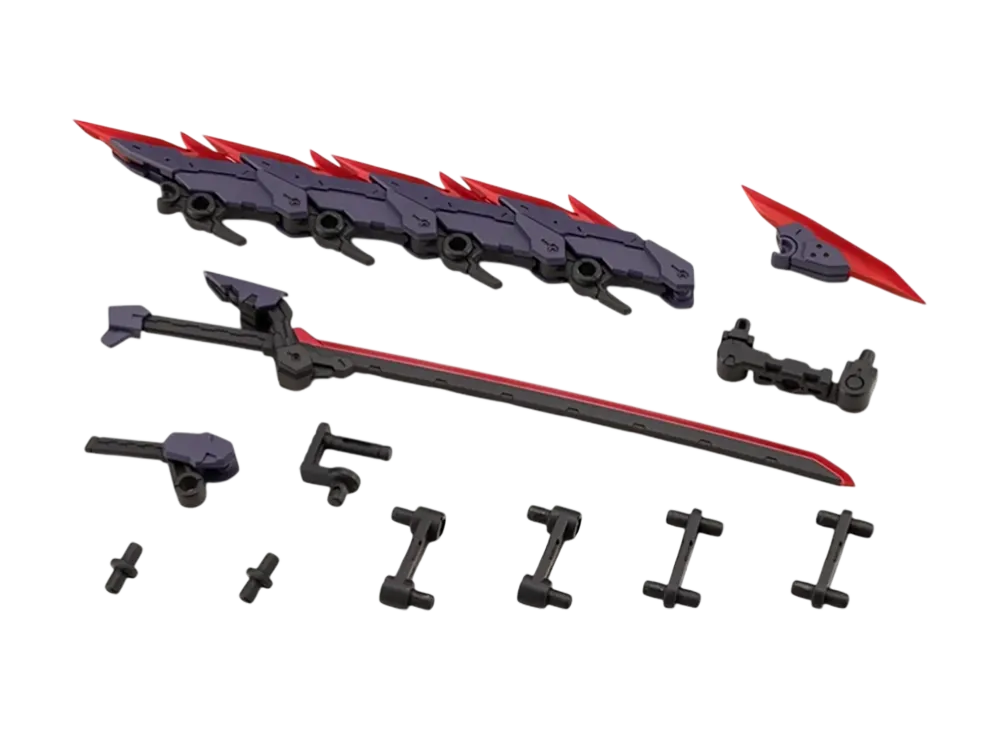 KOTOBUKIYA "Character Plastic Model" -MEGAMI DEVICE M.S.G- 07 NINJA BLADE KAZAKIRI DARK BLADE