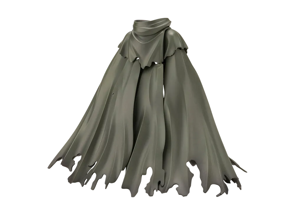 KOTOBUKIYA "M.S.G Modeling Support Goods" DRESS UP PARTS CRASH&SIDE CLOAK DARK GREEN Ver.