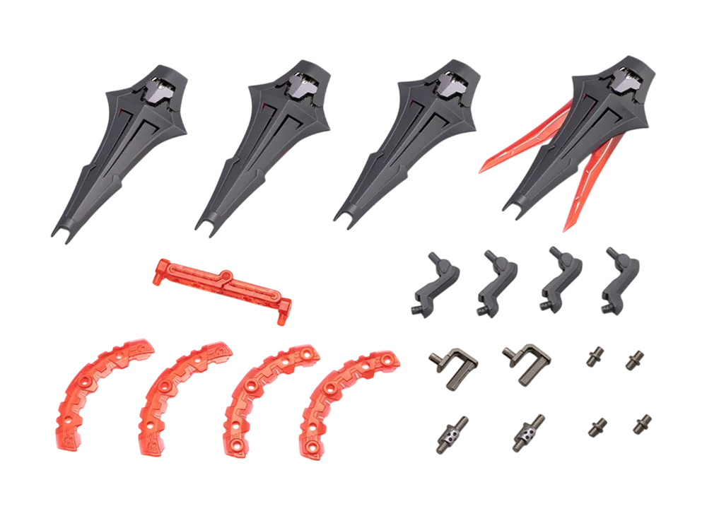 KOTOBUKIYA "M.S.G Modeling Support Goods" -M.S.G Modeling Support Goods- HEAVY WEAPON UNIT61 ORBIT CIRCLE BLACK Ver.