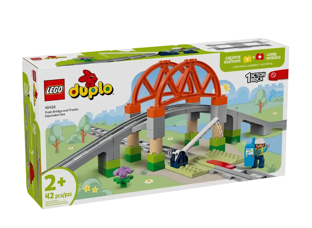 LEGO duplo "Train Bridge and Tracks Expansion Set" [10426]