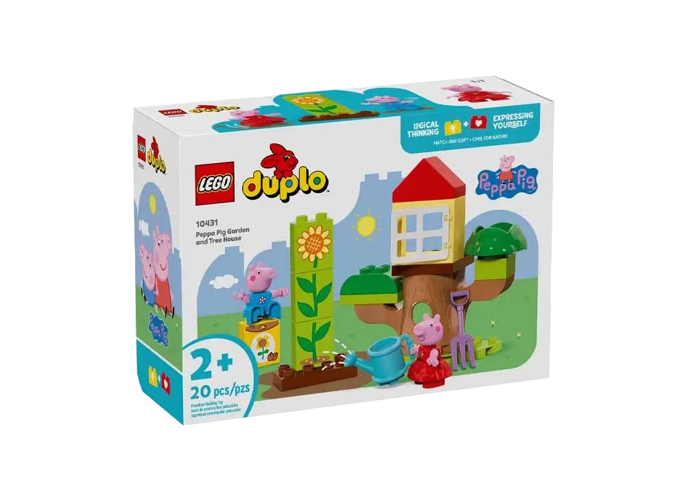 LEGO duplo "Peppa Pig Garden and Tree House" [10431]
