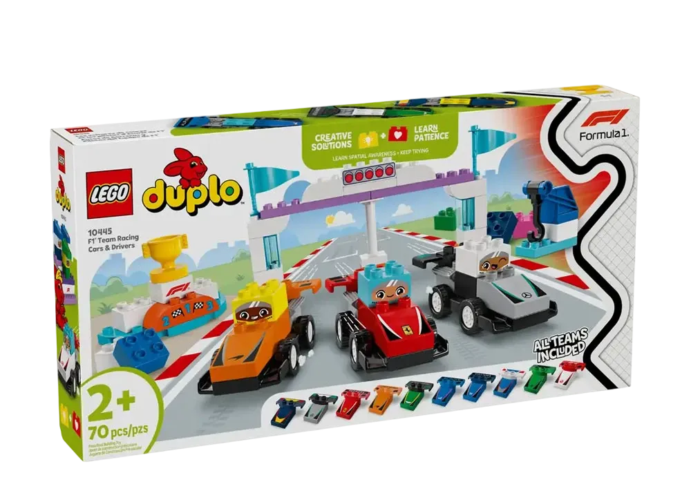 LEGO duplo "F1 Team Race Cars & Drivers" [10445]